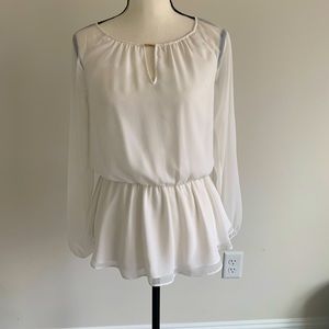 White House/Black Market Blouse-Small